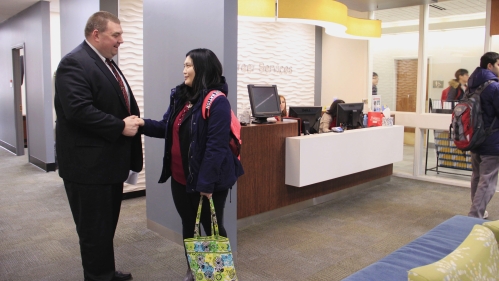 Front Office Greeting