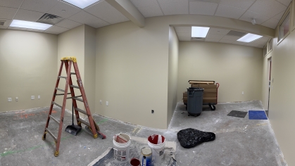 Closet Painted