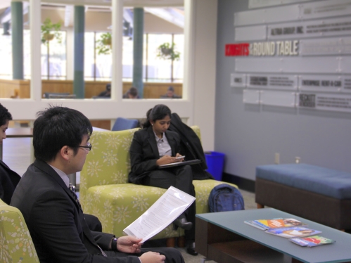 waiting room at BSC