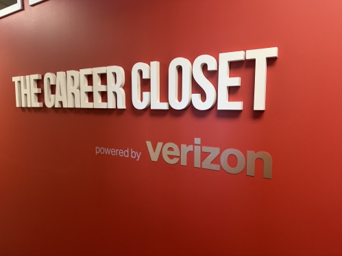 The Career Closet Signage